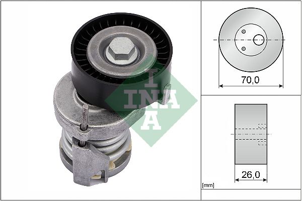 WILMINK GROUP Spriegotājsvira, Ķīļrievu siksna WG1253368